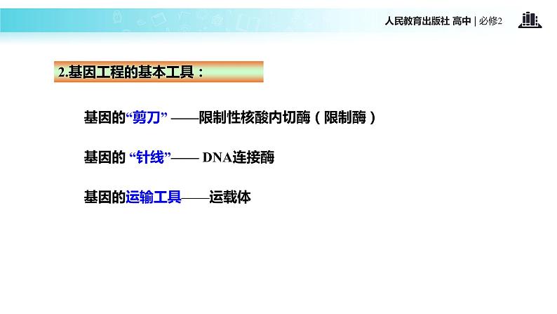 发现式教学【教学课件】《基因工程及其应用》（人教）08