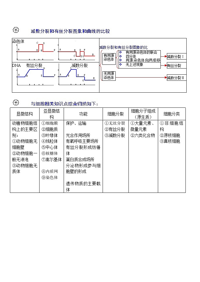 高中生物所有知识点详细总结02
