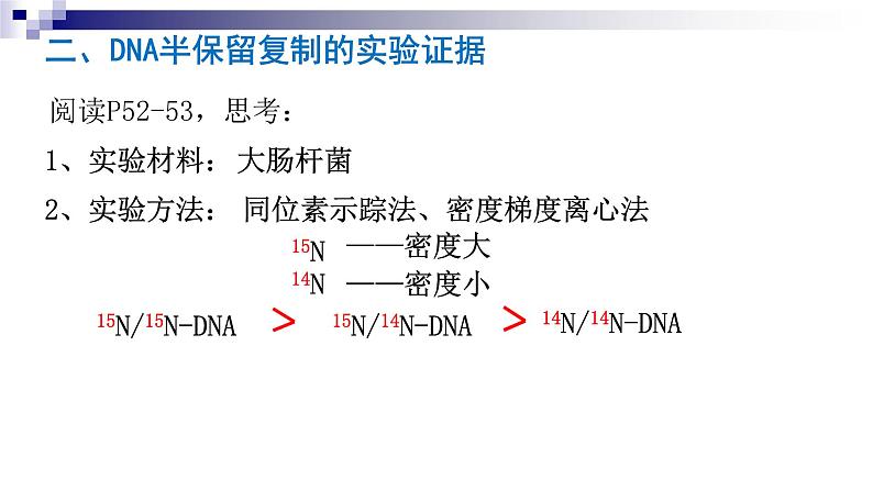 高中生物人教版 (新课标)必修2课件 3.3&3.4DNA的复制&基因是有遗传效应的DNA片段（1）03