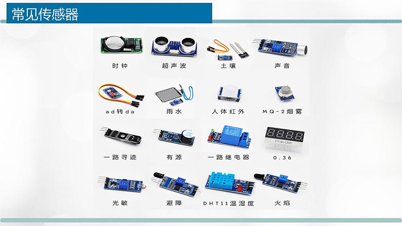 2.4.1-2.4.3 传感与控制——常见的传感技术及信息获取 课件+教案07