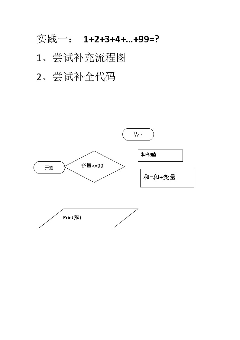 2.3 周而复始的循环for列表第1课时-【新教材】教科版（2019）高中信息技术必修一教案 学案01