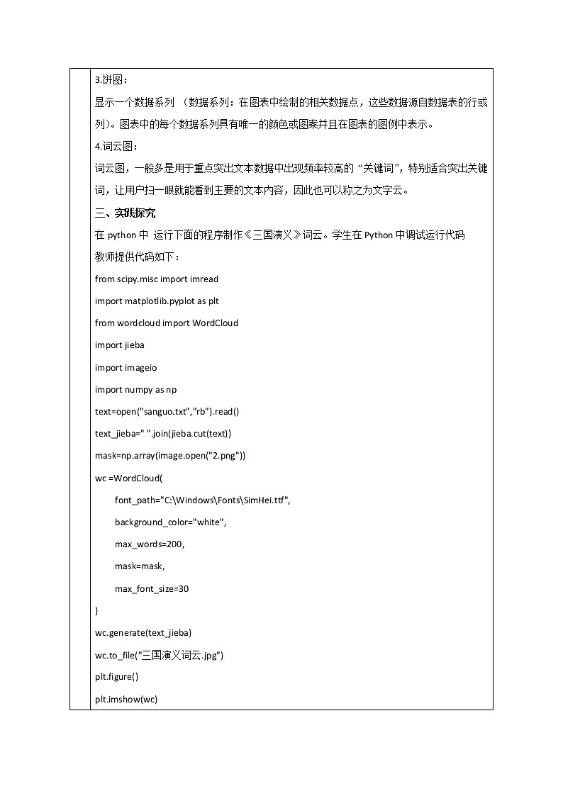 5.4 数据的可视化表达 课件+教案+练习----高中信息技术粤教版（2019）必修102