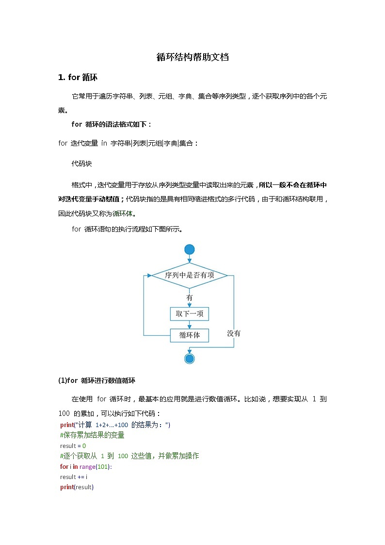 第三单元 算法和程序设计——while循环结构 课件+素材01