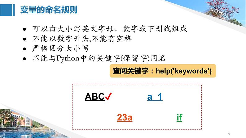 第三单元 算法和程序设计——顺序结构 课件+习题05