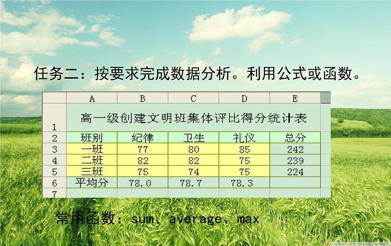 3.2.2 建立表格 课件第6页