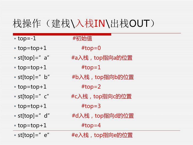 5-1栈结构及其实现课件PPT07