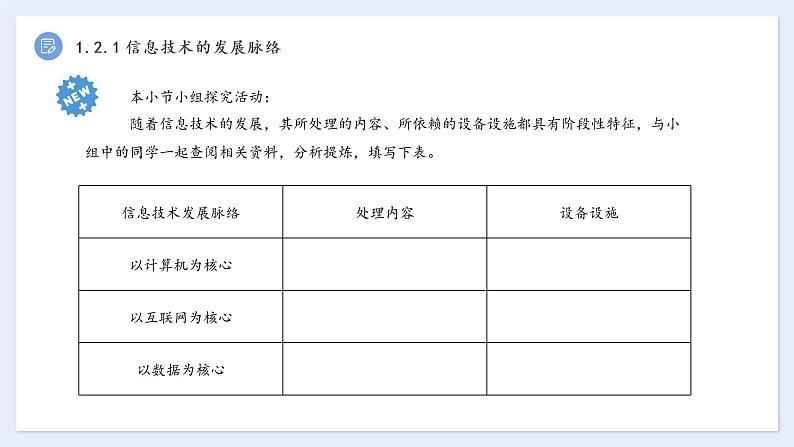 高中信息技术 粤教版 信息技术发展脉络与趋势 课件06