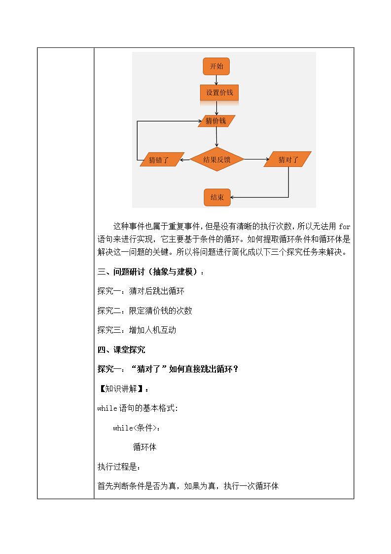 3.2.4.2《while循环结构的程序实现 》课件PPT+教案02