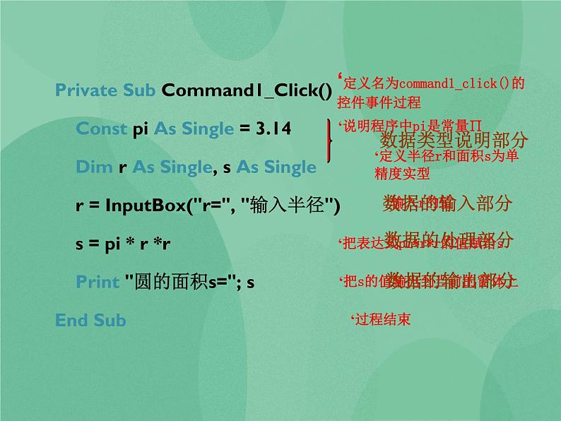 粤教版 2019 高中选修1信息技术 2.1.2 VB语言及程序开发环境 课件07