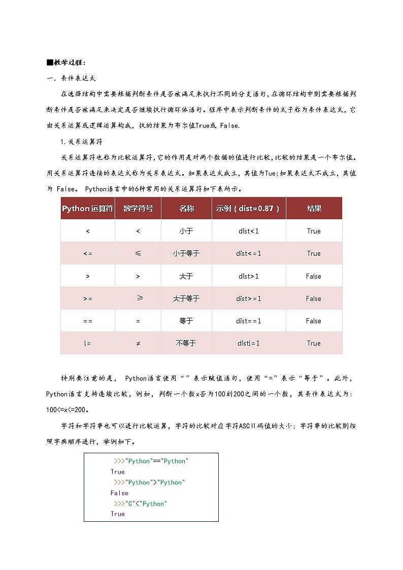 沪科版（2019）高中必修1信息技术 项目7.2 设计算法实现用随机投点法计算 课件+教案02