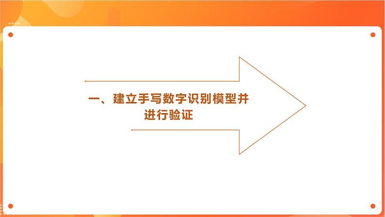 沪科版（2019）高中必修1信息技术 项目9.3 建立手写数字识别模型并进行验证 课件第3页