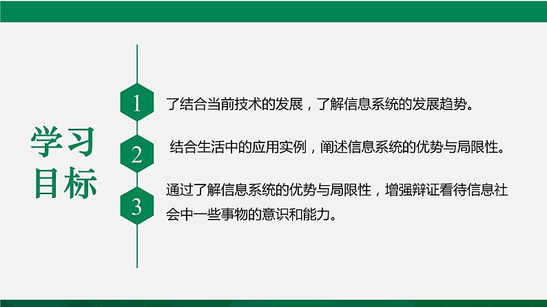 人教版 必修2  2.3 信息系统的优势与局限性 课件第2页