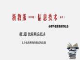 浙教版 必修2  1.2信息系统的组成与功能 课件