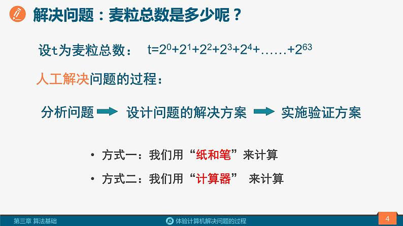 必修1：《3.1体验计算机解决问题的过程》课件04