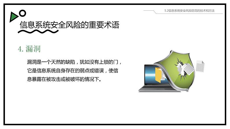 粤教版高中信息技术 必修二 《5.2 信息系统安全风险防范的技术与方法》课件06