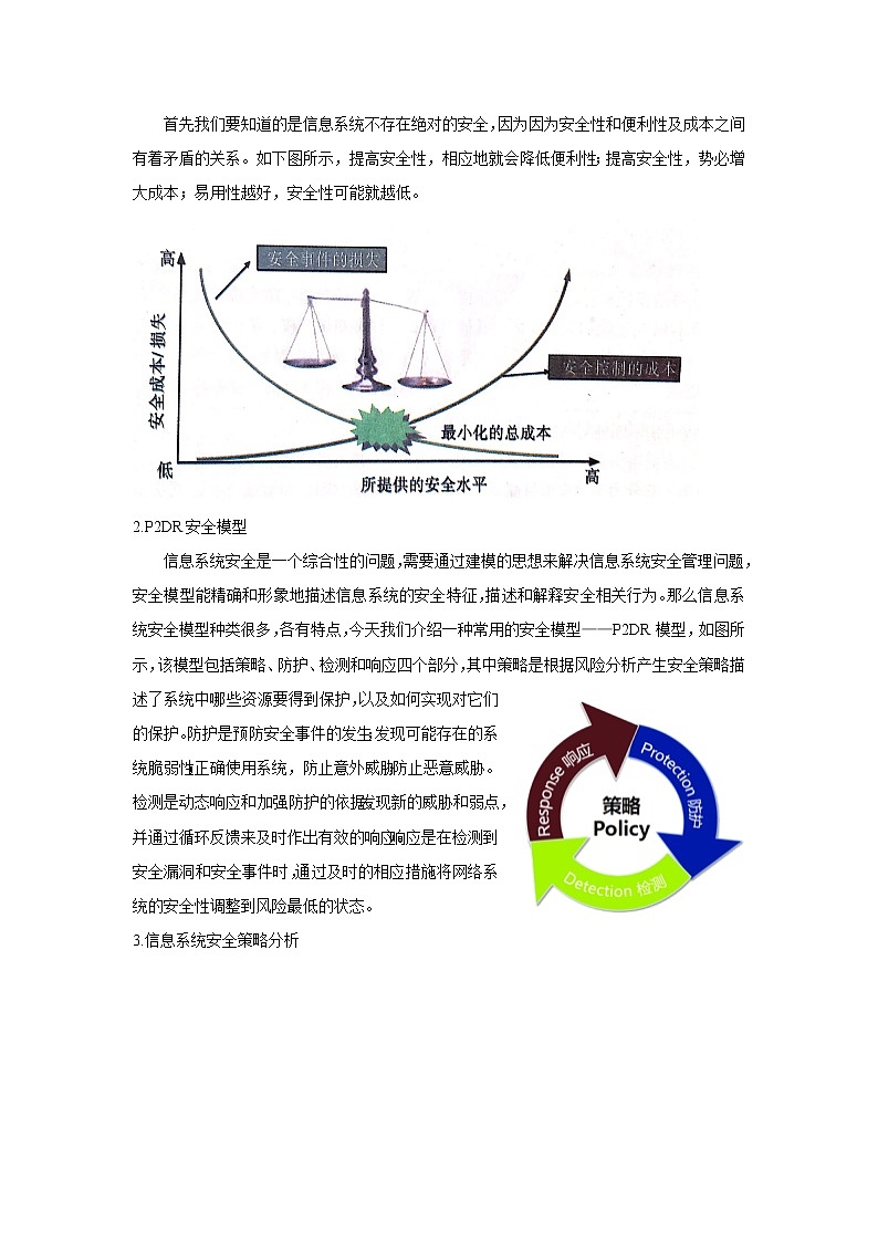 粤教版高中信息技术 必修二 《5.2 信息系统安全风险防范的技术与方法》教案03