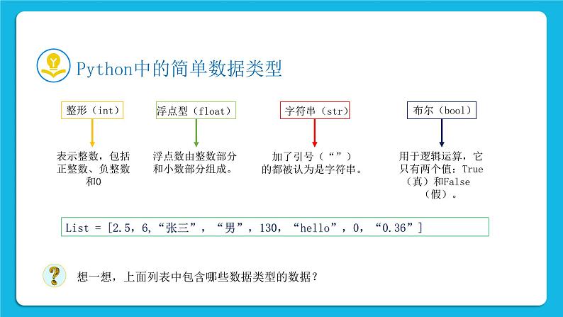 新教科版高中信息技术 必修1课件 3.2 数据与结构 (第一课时) PPT课件07