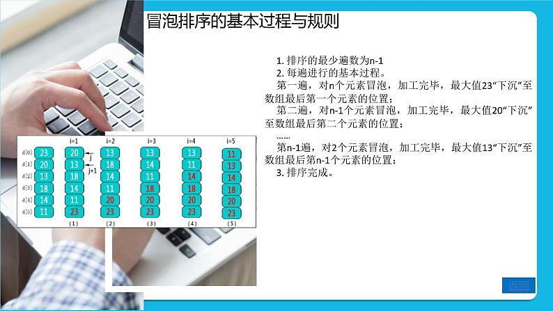 5.3.2 排序算法的程序实现 课件+教案03