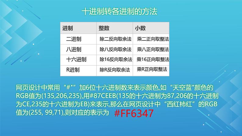 1.2.2项目二第二课时 了解数值数据和文本数据的编码 教案 课件（沪科版2019必修1）04