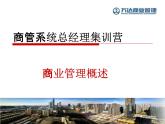 万达商管系统年第一期总经理集训营课件PPT