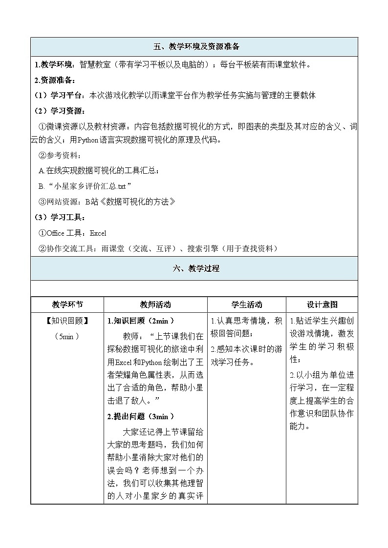 中图版高中《信息技术必修1 数据与计算》第三章第三节“数据分析与可视化”第二课时课件+教案03