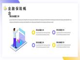 金融银行保险知识培训PPT模板