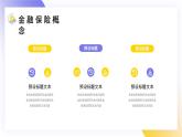 金融银行保险知识培训PPT模板