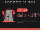 红色卡通风禁毒知识宣传科普PPT模板