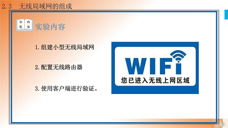 新教科版必修2 信息系统与社会 2.3 无线局域网的组建 第1课时 课件03