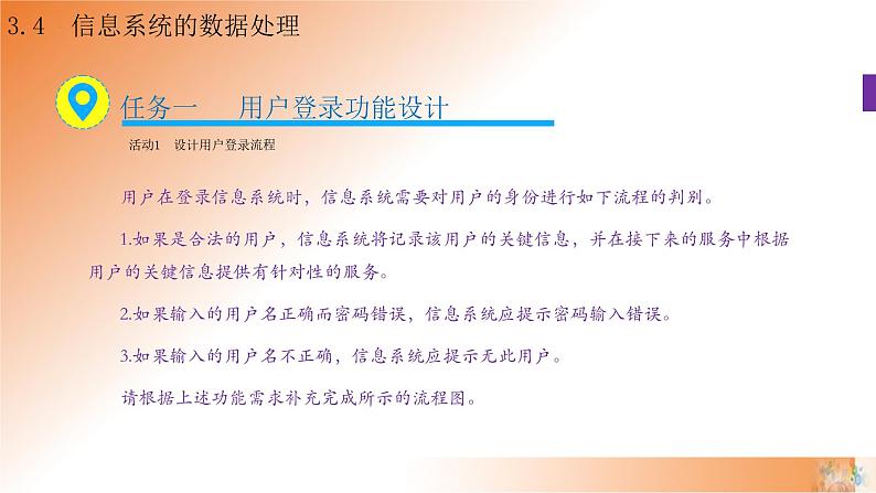 新教科版必修2 信息系统与社会 3.4 信息系统的数据处理  第1课时 课件04