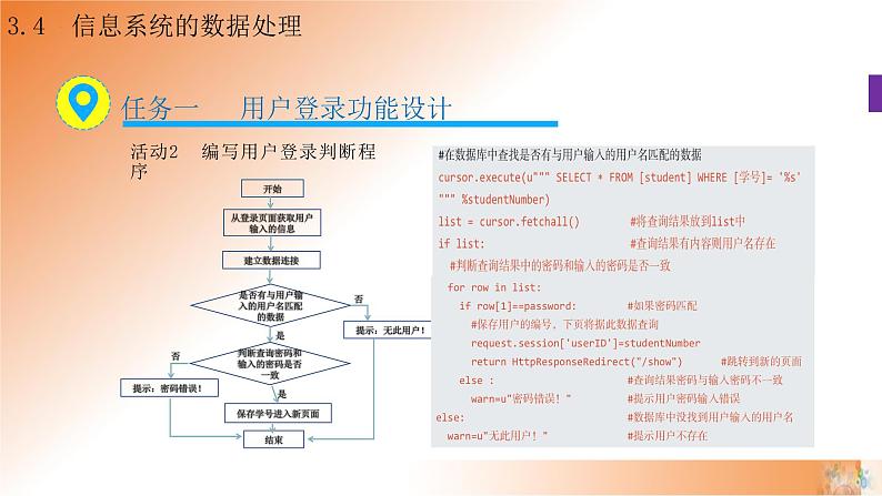 新教科版必修2 信息系统与社会 3.4 信息系统的数据处理  第1课时 课件06