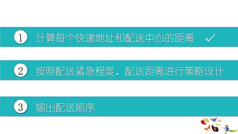 浙教版（2019）高中信息技术 选修1 项目挑战： 无人机送快递的配送决策 课件08