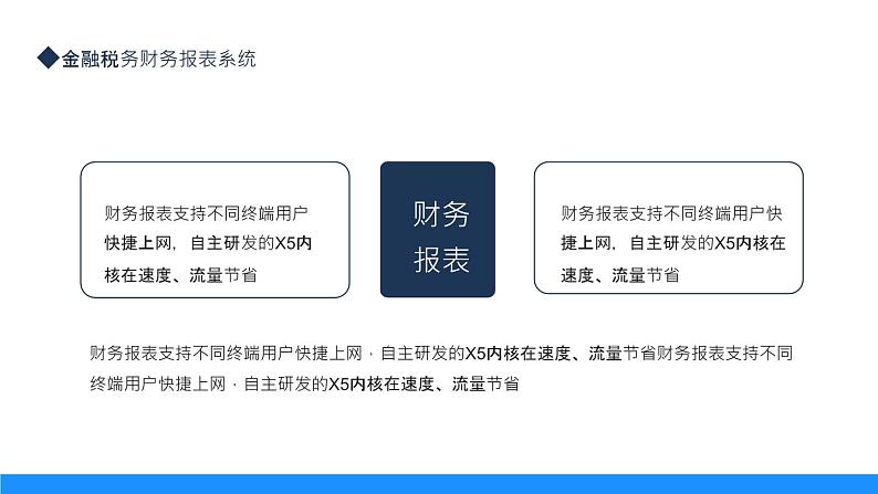 金融税务财务报表系统动态PPT06