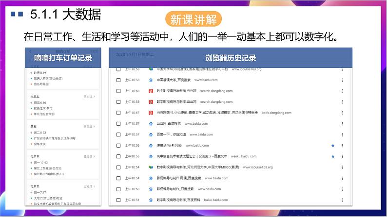 【新教材】粤教版（2019）信息技术必修一5.1《认识大数据》课件第4页