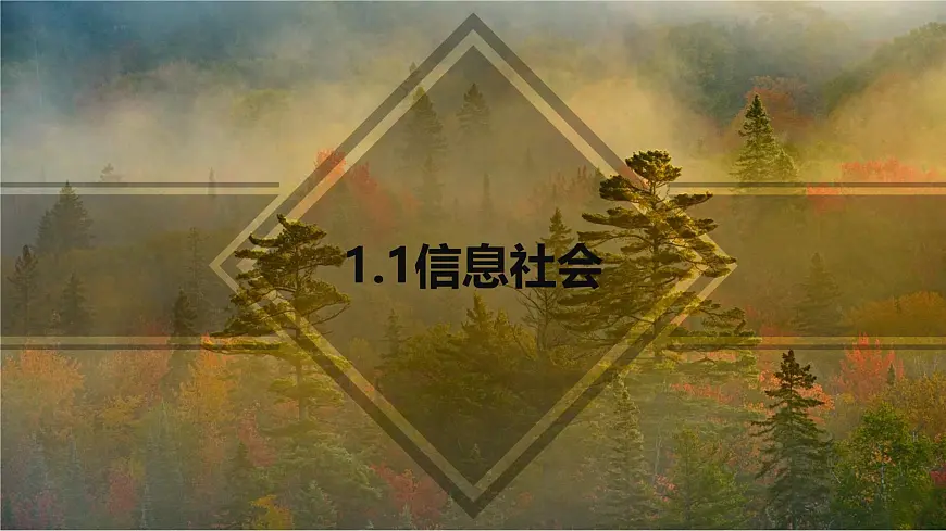 粤教版高中信息技术 必修2《1-1信息社会及其特征》课件第3页