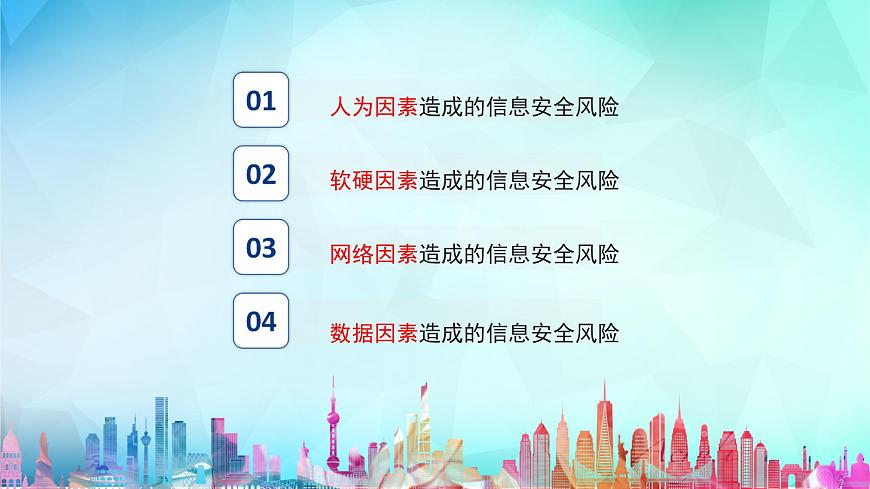 粤教版高中信息技术必修2 5-1《信息系统应用中的安全风险》课件第4页