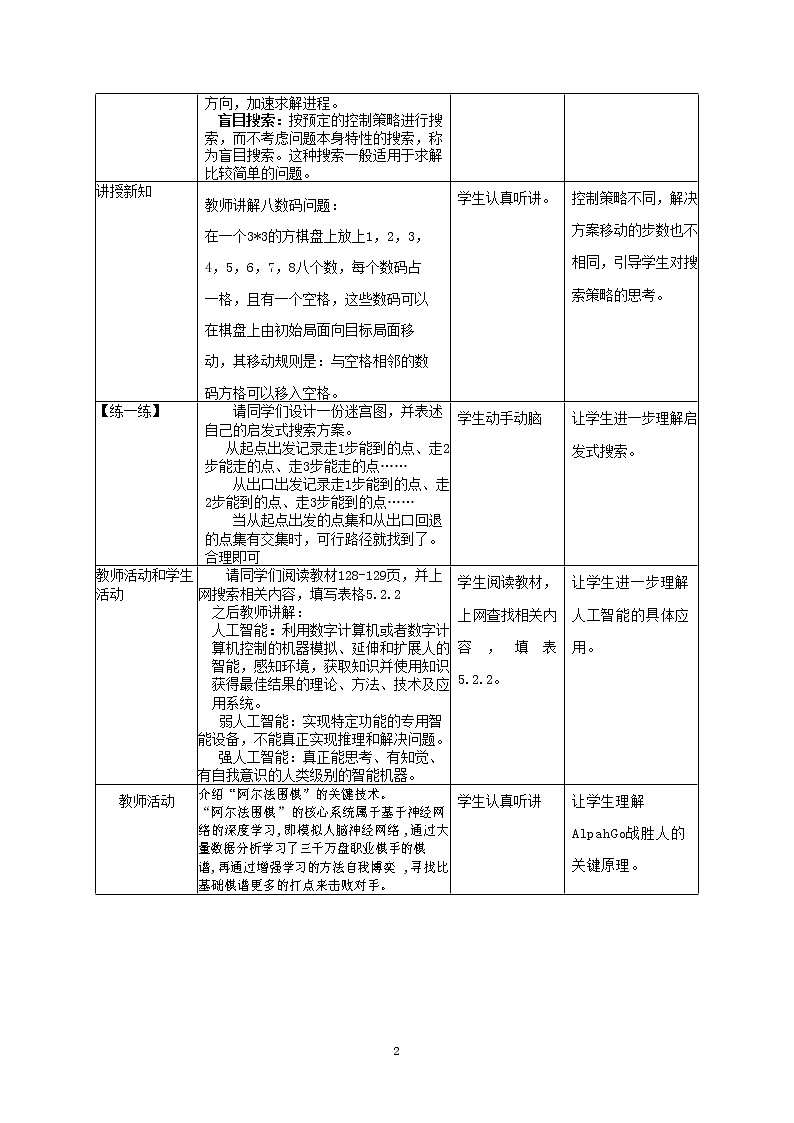 5.2 探秘人工智能 课件和教案02