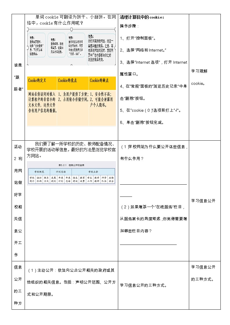 必修2  5.2 信息社会的法律与法规  教案  第1课时03