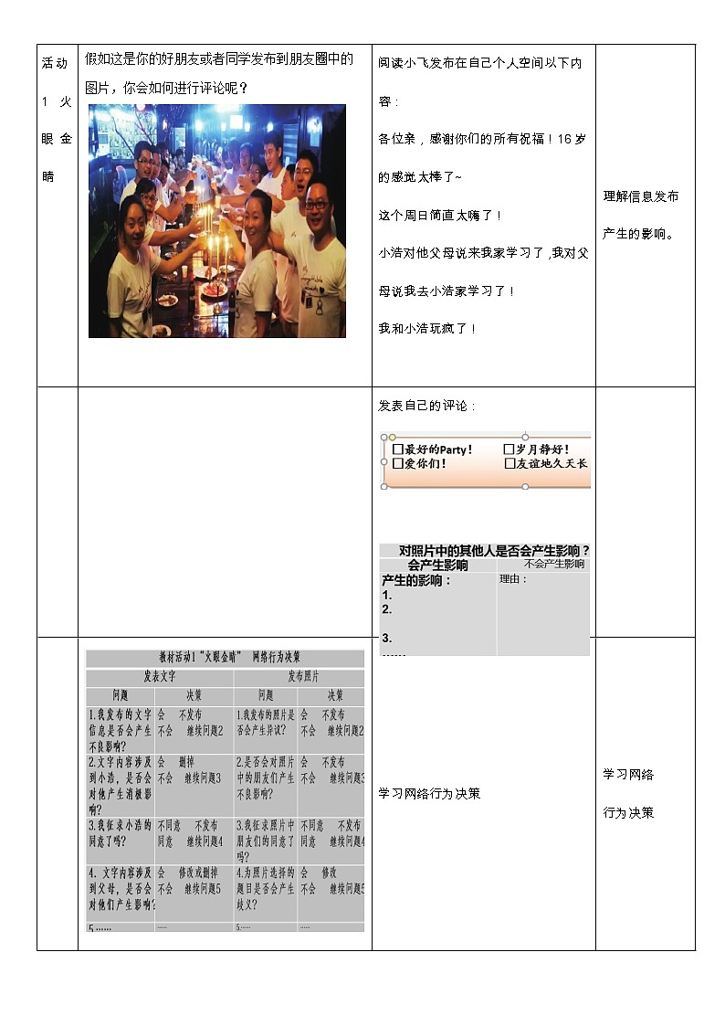 必修2  5.1  信息社会的伦理与道德  教案 第2课时02