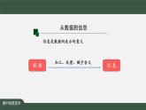 中图版高中信息技术必修1  1.1.2 认识信息  1.1.3 理解知识 课件+教学设计+练习+任务单+视频