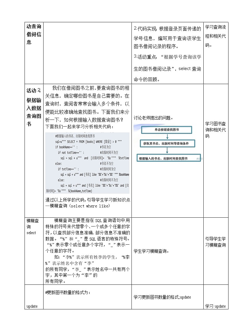 教科版信息技术必修2 3.4 信息系统的数据处理 第2课时 教案第2页