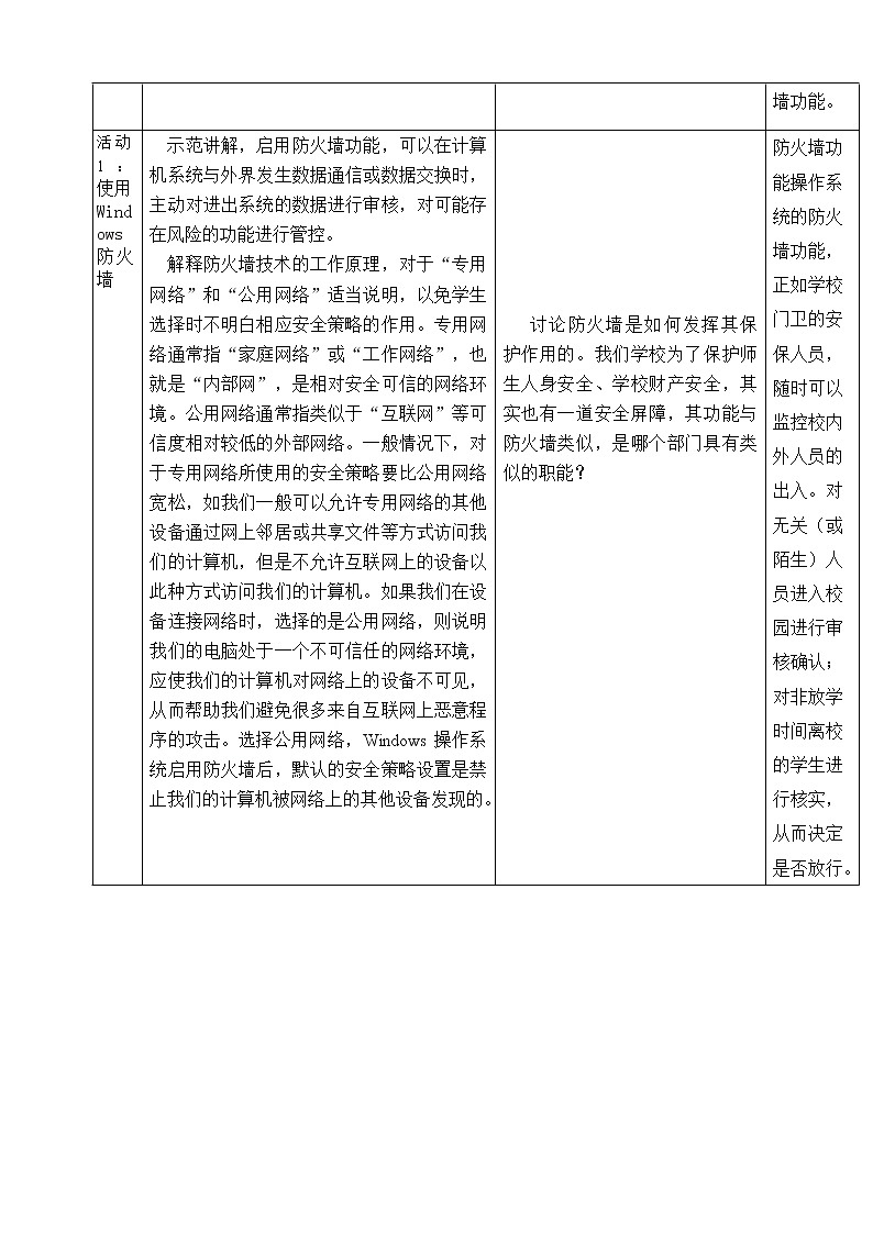 教科版信息技术必修2 4.2 信息系统安全技术 第2课时 教案第2页