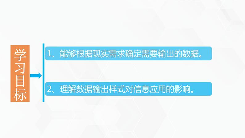 教科版高中必修二信息技术 3.5信息系统的数据呈现PPT课件02