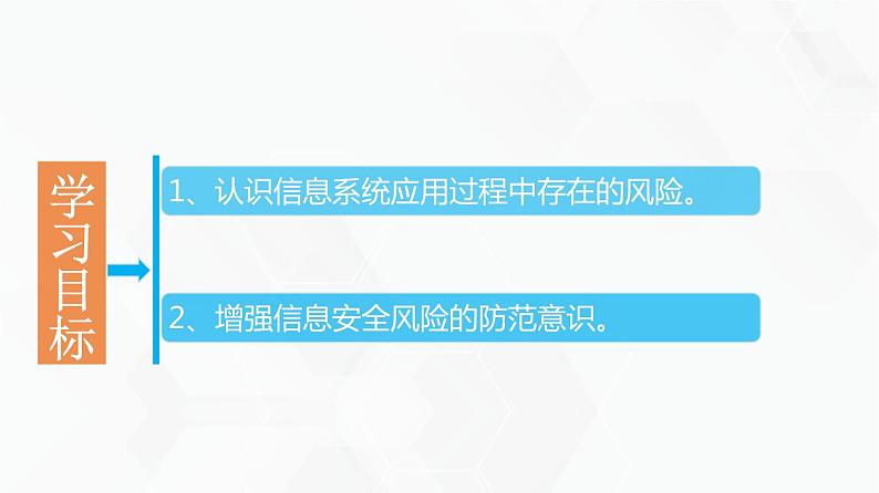 教科版高中必修二信息技术 4.1信息系统安全风险PPT课件02