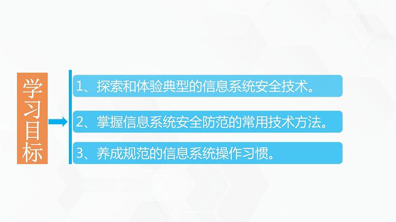 教科版高中必修二信息技术 4.2信息系统安全技术第一课时PPT课件02