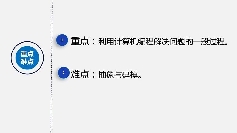 浙教版 信息技术 必修1 3.1 用计算机编程解决问题的一般过程  课件（16张幻灯片）03