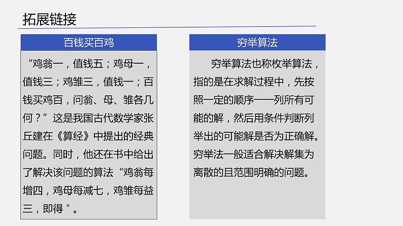 浙教版 信息技术 必修1 2.1 算法的概念及描述  课件07