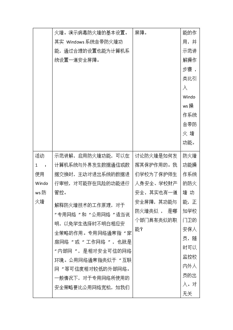 教科版（2019）高中信息技术必修二《4.2 信息系统安全技术》教案教学设计第2页