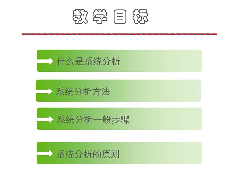 苏教版高中通用技术 必修2 3.2 系统的分析（课件）02