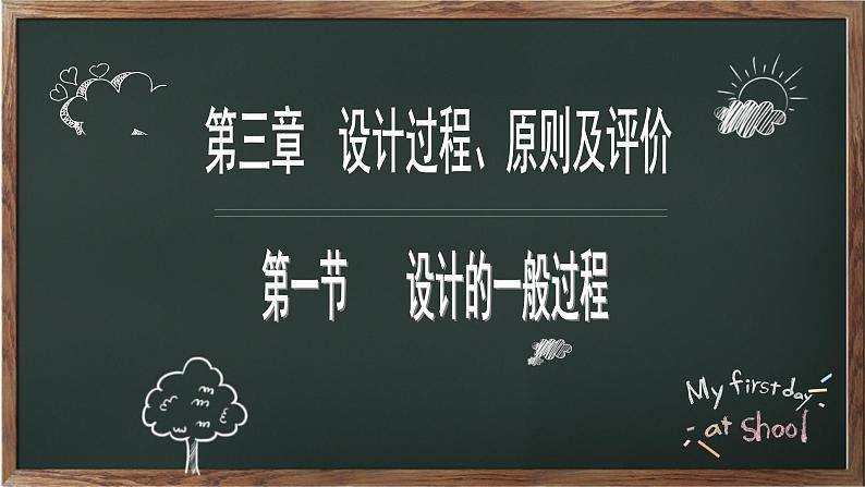 苏教版高中通用技术 必修一3.1  设计的一般过程 课件01